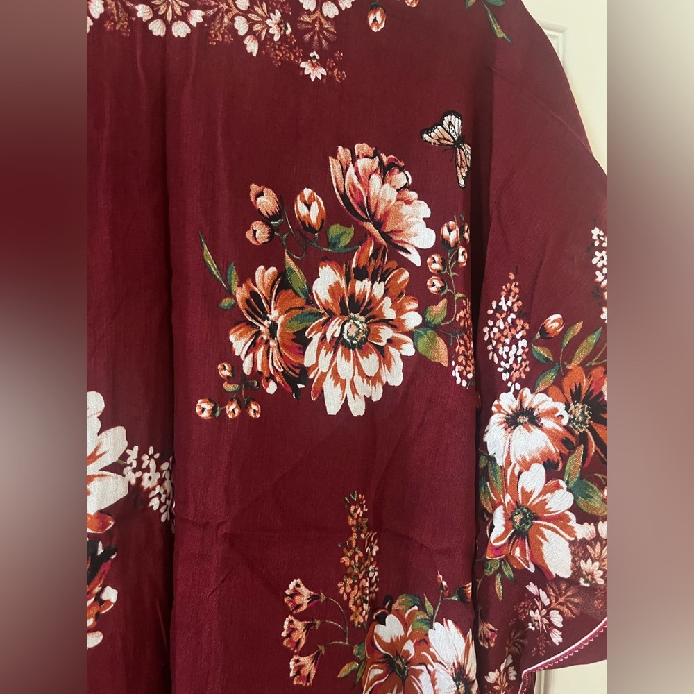 New! Vince Camuto Designer Kimono Wrap, Ruana Women’s OSFM - Picture 3 of 16